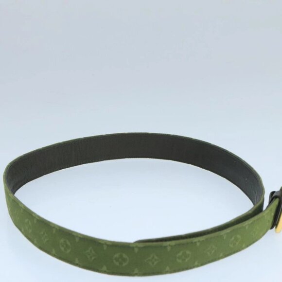 LOUIS VUITTON Monogram Mini Ceinture Belt 36.6"""""""" TST Khaki LV - Picture 3 of 9
